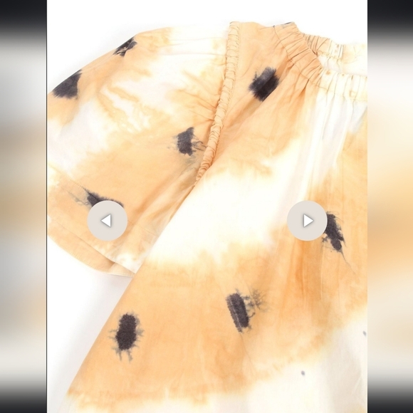 EUC Sea New York Tamara Top in Camel/Tie-Dye, Size S - Picture 14 of 16